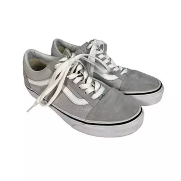 Vans Unisex Old Skool Skate Shoes Off The Wall Gray 751505 Suede M 4.5 W 6.0 'l - Picture 1 of 12